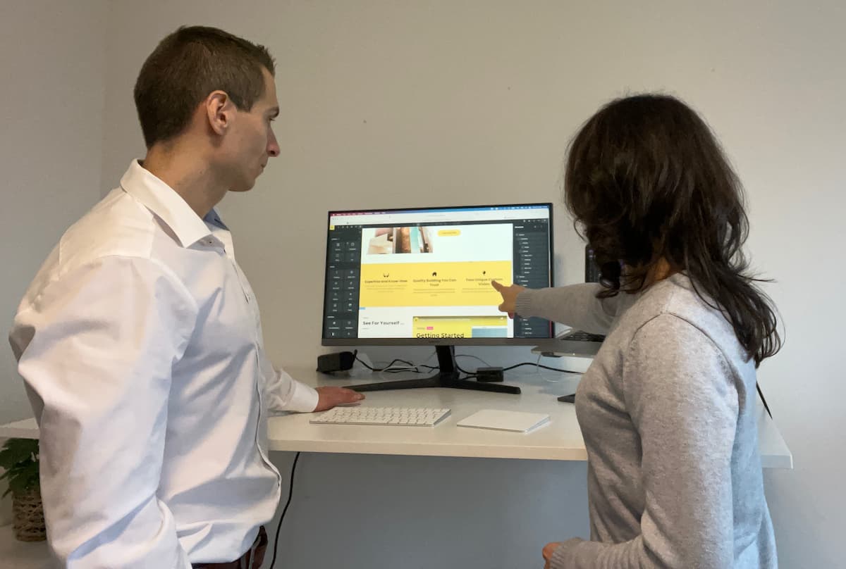 Webdesign in progress